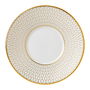 Wedgwood Taza de Café con Plato 80 ml (2 Unidades) Colección Arris-Gio Gold Bone China